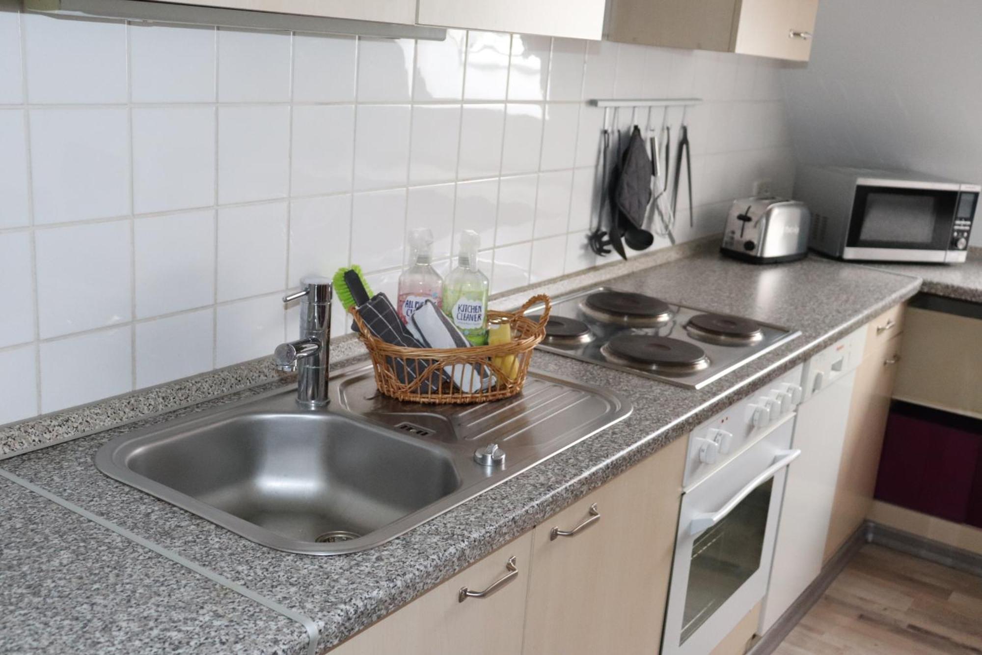 Pension Und Apartment Landhaus Fricke Calden Exterior foto